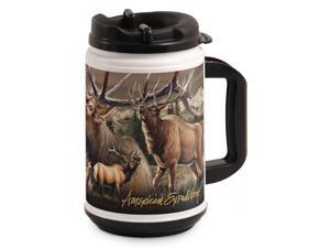 American Expedition 24oz Thermal Mug Elk Collage TM24 304 American Expedition 24oz Thermal Mug Elk Collage TM24 304