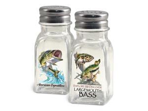 American Expedition Largemouth Bass Salt and Pepper Shakers SALT-111 American Expedition Largemouth Bass Salt and Pepper Shakers SALT-111