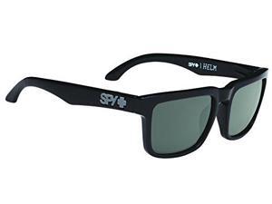 Spy Optic Helm Sunglasses Black/Happy Gray Green 673015038863 Spy Optic Helm Sunglasses Black/Happy Gray Green 673015038863