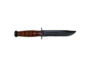 Ka-bar Knives USMC Short Knife- Serrated w/ Sheath Ka-bar Knives USMC Short Knife- Serrated w/ Sheath