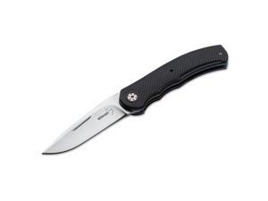 Boker Plus A2 42 Folding Knife-3.62in Blade-Black G-10 Handle Boker Plus A2 42 Folding Knife-3.62in Blade-Black G-10 Handle