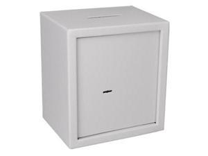 Compact Depository Drop Safe for Home & Office White Compact Depository Drop Safe for Home & Office White