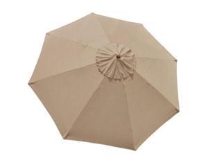 10 ft Patio Market Umbrella Replacement Canopy Tan 10 ft Patio Market Umbrella Replacement Canopy Tan