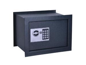11x15x10 inch Electronic Digital Deep Wall Safe Grey 11x15x10 inch Electronic Digital Deep Wall Safe Grey
