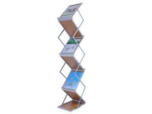 Folding Literature Stand Floor Magazine Rack 6 Pocket Folding Literature Stand Floor Magazine Rack 6 Pocket