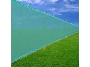 Green 6'x 50' Privacy Screen Fence Construction Residential Green 6'x 50' Privacy Screen Fence Construction Residential