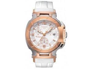 Tissot T-Race Gold-Tone Rubber Ladies Watch T0482172701700 Tissot T-Race Gold-Tone Rubber Ladies Watch T0482172701700