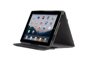 Incipio Apple iPad 2 / 3 Premium Kickstand Leather Case, Gray / Black Incipio Apple iPad 2 / 3 Premium Kickstand Leather Case, Gray / Black