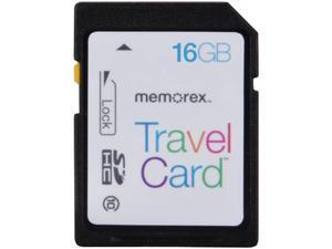 Memorex TravelCard 16 GB Secure Digital High Capacity (SDHC) - 1 Card/1 Pack Memorex TravelCard 16 GB Secure Digital High Capacity (SDHC) - 1 Card/1 Pack