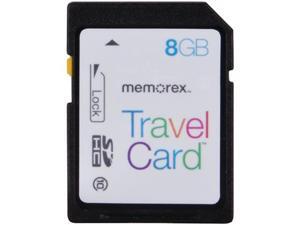 Memorex TravelCard 8 GB Secure Digital High Capacity (SDHC) - 1 Card/1 Pack Memorex TravelCard 8 GB Secure Digital High Capacity (SDHC) - 1 Card/1 Pack
