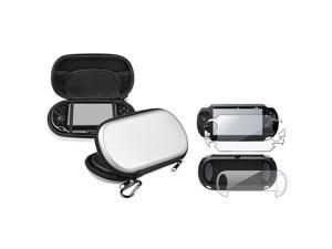 eForCity Full Body Reusable Screen Protector + Silver Eva Case Bundle Compatible With Sony Playstation Vita eForCity Full Body Reusable Screen Protector + Silver Eva Case Bundle Compatible With Sony Playstation Vita