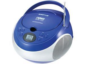 Naxa Npb252Bl Portable Cd/Mp3 Player With Am/Fm Stereo ,Blue Naxa Npb252Bl Portable Cd/Mp3 Player With Am/Fm Stereo ,Blue