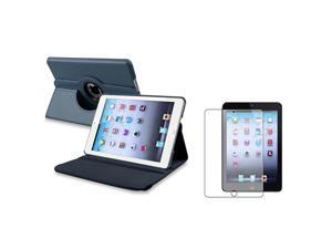 eForCity Navy Blue 360 Rotating Leather Case+ Anti-Glare Screen Protector for Apple iPad Mini 1 / Apple iPad Mini 2 / iPad Mini with Retina Display (iPad Mini 3) eForCity Navy Blue 360 Rotating Leather Case+ Anti-Glare Screen Protector for Apple iPad Mini 1 / Apple iPad Mini 2 / iPad Mini with Retina Display (iPad Mini 3)