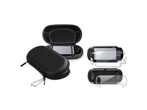eForCity Full Body Front&Back Screen Protector Guard + Black EVA Case For Sony PS Vita PSV eForCity Full Body Front&Back Screen Protector Guard + Black EVA Case For Sony PS Vita PSV