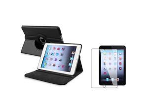 eForCity Black 360 Rotating Leather Case with Reusable Screen Protector for Apple iPad Mini 1 / Apple iPad Mini 2 / iPad Mini with Retina Display (iPad Mini 3) eForCity Black 360 Rotating Leather Case with Reusable Screen Protector for Apple iPad Mini 1 / Apple iPad Mini 2 / iPad Mini with Retina Display (iPad Mini 3)
