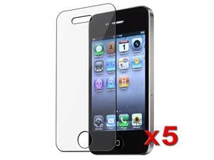 eForCity 5-pack Screen Protector for Apple iPhone 4 / 4S eForCity 5-pack Screen Protector for Apple iPhone 4 / 4S