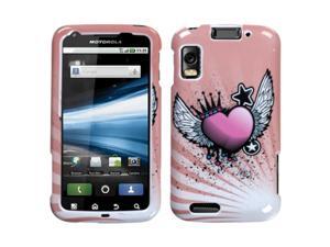 MYBAT Crowned Heart Phone Protector Faceplate Cover Compatible With MOTOROLA MB860(Olympus/Atrix 4G) MYBAT Crowned Heart Phone Protector Faceplate Cover Compatible With MOTOROLA MB860(Olympus/Atrix 4G)