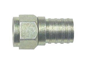 Eagle Aspen 100-Pack Fc-6Wpg-B Rg6 Zinc-Plated Connector With O-Ring & Gel Eagle Aspen 100-Pack Fc-6Wpg-B Rg6 Zinc-Plated Connector With O-Ring & Gel