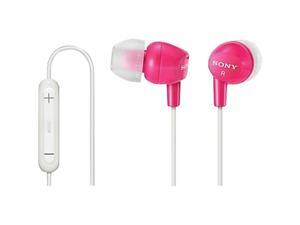 Sony Drex12Ip/Pnk Ex Earbuds With Ipod® Remote (Pink) Sony Drex12Ip/Pnk Ex Earbuds With Ipod® Remote (Pink)