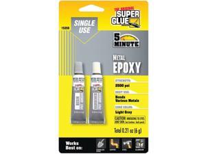 Super Glue 15359 Single Use Epoxy Tubes For Metal Super Glue 15359 Single Use Epoxy Tubes For Metal