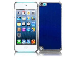 Apple iPod Touch 5th Gen/6th Gen Case, eForCity Brushed Metal Aluminum Case Cover Compatible With Apple iPod Touch 5th Gen/6th Gen, Blue/Clear Apple iPod Touch 5th Gen/6th Gen Case, eForCity Brushed Metal Aluminum Case Cover Compatible With Apple iPod Touch 5th Gen/6th Gen, Blue/Clear