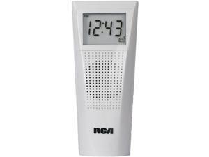 Rca Brc11 Bathroom Clock Radio White Rca Brc11 Bathroom Clock Radio White