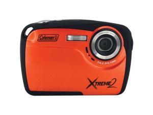 COLEMAN C12WP-O 16.0 Megapixel Xtreme2 HD Underwater Digital Camera ,Orange COLEMAN C12WP-O 16.0 Megapixel Xtreme2 HD Underwater Digital Camera ,Orange