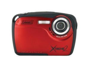 COLEMAN C12WP-R 16.0 Megapixel Xtreme2 HD Underwater Digital Camera ,Red COLEMAN C12WP-R 16.0 Megapixel Xtreme2 HD Underwater Digital Camera ,Red