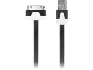 Iessentials Ipl-Fdc-Bk 30-Pin Charge/Sync Flat Cable, 3.3Ft ,Black Iessentials Ipl-Fdc-Bk 30-Pin Charge/Sync Flat Cable, 3.3Ft ,Black