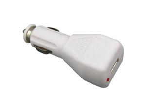 eForCity Universal USB Car Charger Adapter, White eForCity Universal USB Car Charger Adapter, White