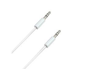MYBAT White Audio Cable with with 3.5 to 3.5 Plug(L=4 FT) MYBAT White Audio Cable with with 3.5 to 3.5 Plug(L=4 FT)
