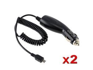 eForCity 2X Micro USB Car Charger Compatible with HTC EVO 4G LTE One X XL Thunderbolt eForCity 2X Micro USB Car Charger Compatible with HTC EVO 4G LTE One X XL Thunderbolt