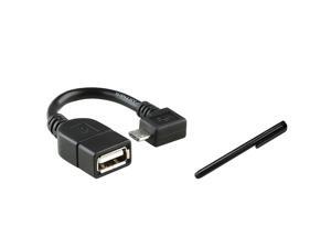 eForCity Micro USB OTG to USB 2.0 Adapter For HTC One S & HTC One X XL M7 + Black Stylus eForCity Micro USB OTG to USB 2.0 Adapter For HTC One S & HTC One X XL M7 + Black Stylus