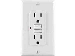 GE 17818 Tamper-Resistant GFCI Receptacle (White) GE 17818 Tamper-Resistant GFCI Receptacle (White)