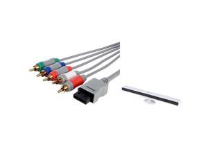 eForCity Wireless Sensor Bar + Gray Premium Component Audio Video Cable Bundle Compatible With Nintendo Wii eForCity Wireless Sensor Bar + Gray Premium Component Audio Video Cable Bundle Compatible With Nintendo Wii