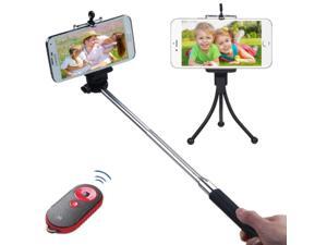 eForCity 3-In-1 Selfie Package(Monopod + Tripod Stand + Black/Red Selfie Mate) eForCity 3-In-1 Selfie Package(Monopod + Tripod Stand + Black/Red Selfie Mate)