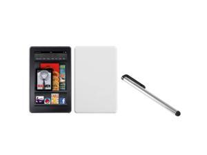 eForCity Natural Ivory White Back Protector Cover + Silver Touch Stylus compatible with Kindle Fire eForCity Natural Ivory White Back Protector Cover + Silver Touch Stylus compatible with Kindle Fire