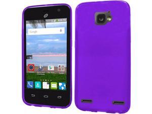 ZTE Paragon/Sonata 4G/Zephyr Case, eForCity Frosted TPU Rubber Candy Skin Case Cover For ZTE Paragon/Sonata 4G/Zephyr, Purple ZTE Paragon/Sonata 4G/Zephyr Case, eForCity Frosted TPU Rubber Candy Skin Case Cover For ZTE Paragon/Sonata 4G/Zephyr, Purple
