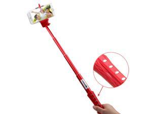 eForCity Bluetooth Wireless Selfie Stick Monopod (w/ Shutter Control) For iPhone 6 / 5, Samsung Galaxy S6 / S5, HTC Phone eForCity Bluetooth Wireless Selfie Stick Monopod (w/ Shutter Control) For iPhone 6 / 5, Samsung Galaxy S6 / S5, HTC Phone