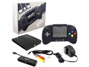 Retro-Bit RetroDuo Portable Handheld Console Core Edition Black Retro-Bit RetroDuo Portable Handheld Console Core Edition Black