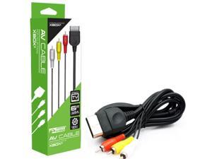 KMD 6 Feet AV Composite Cable For Microsoft Xbox With Packaging Box KMD 6 Feet AV Composite Cable For Microsoft Xbox With Packaging Box