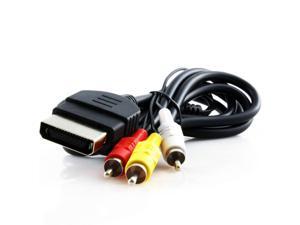KMD 6 Feet AV Composite Cable For Microsoft Xbox KMD 6 Feet AV Composite Cable For Microsoft Xbox