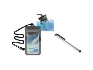 eForCity Clear Black Universal Waterproof Bag + Silver Universal Touch Screen Stylus For Samsung© Galaxy Note 2 N7100 N7000 eForCity Clear Black Universal Waterproof Bag + Silver Universal Touch Screen Stylus For Samsung© Galaxy Note 2 N7100 N7000
