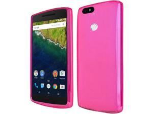 Huawei Google Nexus 6P Case, eForCity Frosted TPU Rubber Candy Skin Case Cover For Huawei Google Nexus 6P, Hot Pink Huawei Google Nexus 6P Case, eForCity Frosted TPU Rubber Candy Skin Case Cover For Huawei Google Nexus 6P, Hot Pink