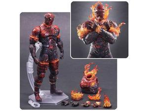 Metal Gear Solid V: The Phantom Pain The Man on Fire Play Arts Kai Action Figure Metal Gear Solid V: The Phantom Pain The Man on Fire Play Arts Kai Action Figure