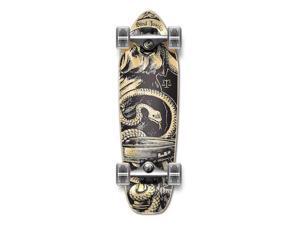 Complete Longboard Mini Cruiser/ Banana Cruiser Skateboard 27" X 8" - BLACK BLIND JUSTIC Complete Longboard Mini Cruiser/ Banana Cruiser Skateboard 27" X 8" - BLACK BLIND JUSTIC