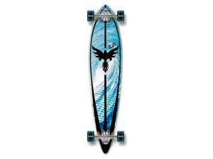 Complete Graphic Longboard PINTAIL Skateboard 40" X 9" - Tsunami Complete Graphic Longboard PINTAIL Skateboard 40" X 9" - Tsunami