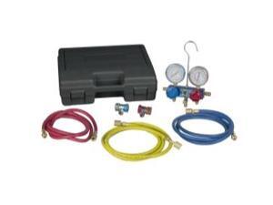 49134A R134A Aluminum Manifold Hose and Service Coupler Set 49134A R134A Aluminum Manifold Hose and Service Coupler Set