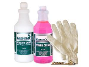 Auto Interior Shine, Auto Detail Microfiber Gloves and Vinyl Cleaner Kit Auto Interior Shine, Auto Detail Microfiber Gloves and Vinyl Cleaner Kit