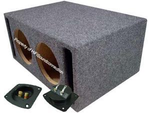 CAR AUDIO DUAL 8 SLOT PORTED SUBWOOFER ENCLOSURE SPL BASS SPEAKER SUB BOX CAR AUDIO DUAL 8 SLOT PORTED SUBWOOFER ENCLOSURE SPL BASS SPEAKER SUB BOX